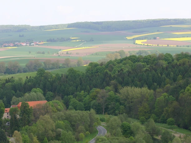Blick vom Bergkurpark