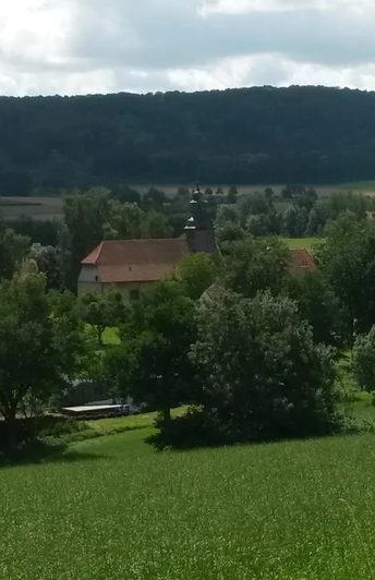 Blick auf Harriehausen