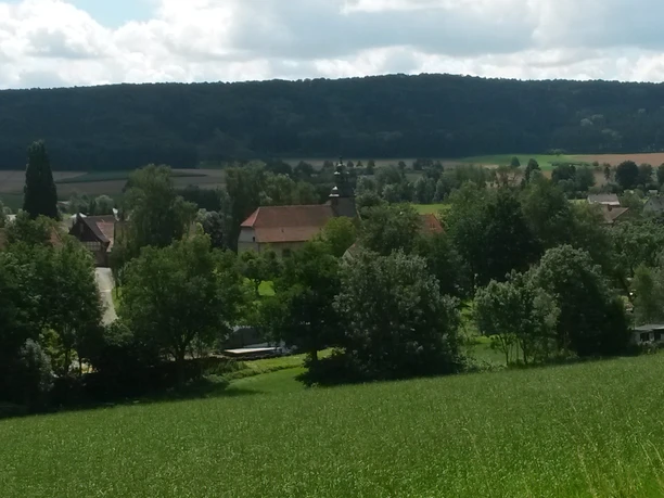 Blick auf Harriehausen