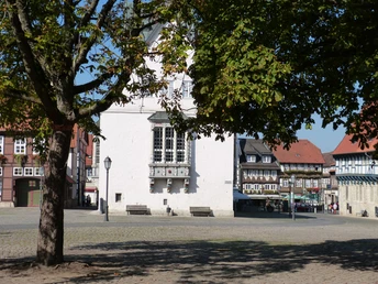 Blick auf den Marktplatz Bad Gandersheim