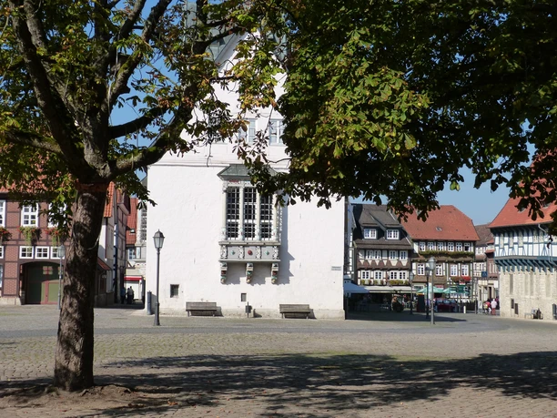 Blick auf den Marktplatz Bad Gandersheim