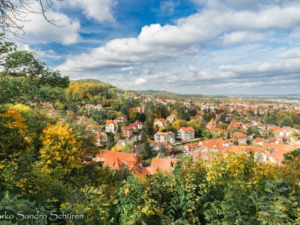View of Blankenburg from the viewpoint of the Great Castle