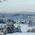 Panoramablick über Benneckenstein zum Brocken