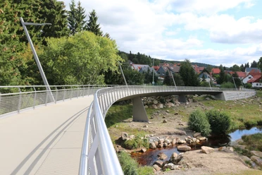 Brücke am Parkhaus "Am Winterbergtor"