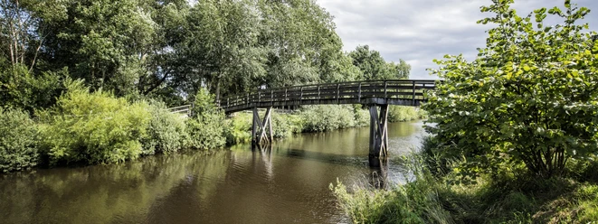 Brücke in Bad Bederkesa, Cuxland