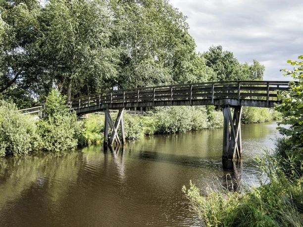 Brücke in Bad Bederkesa, Cuxland