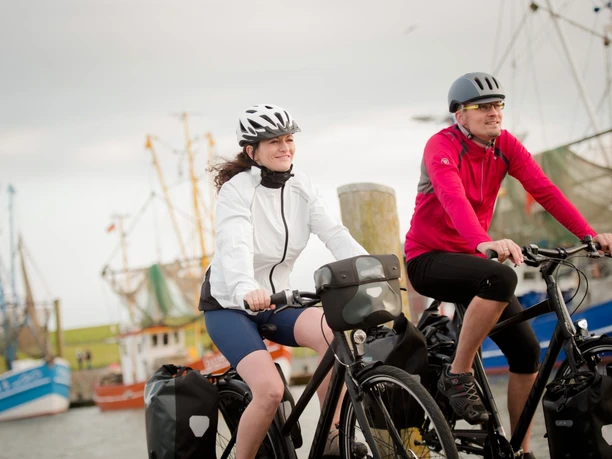 Weser-Radweg in Dorum-Neufeld