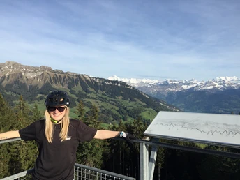 Panorama von Aussichturm Blueme