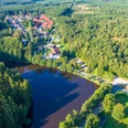 Waldseebad Hasselfelde von oben