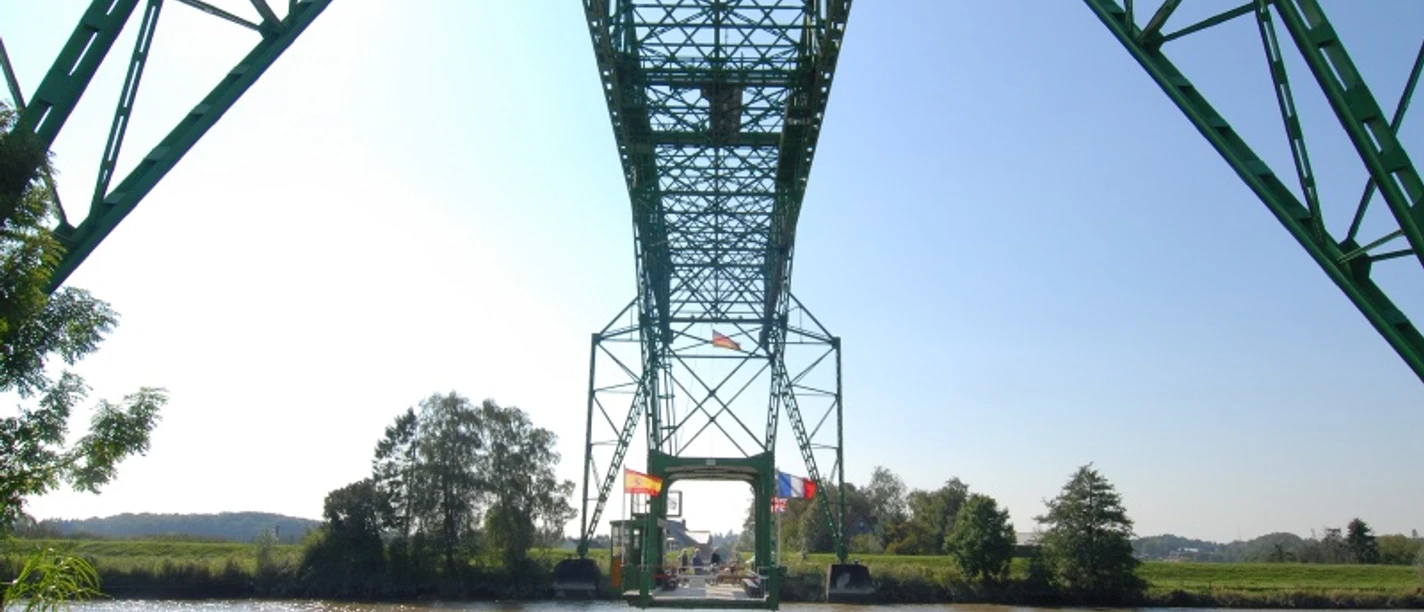 Schwebefähre Osten-Hemmoor, Cuxland