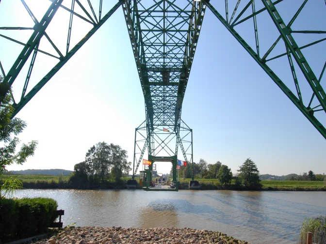 Schwebefähre Osten-Hemmoor, Cuxland