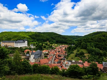 Aussicht auf Stadt & Schloss Stolberg