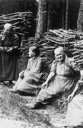 Kulturfrauen bei einer Pause