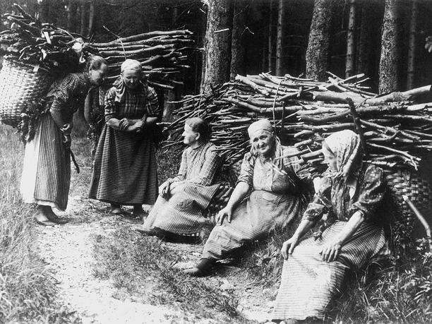 Kulturfrauen bei einer Pause