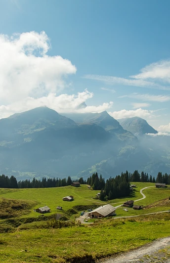 Gewaltige Aussicht ins Haslital.