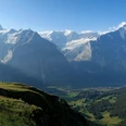 Aussicht von Grindelwald First.