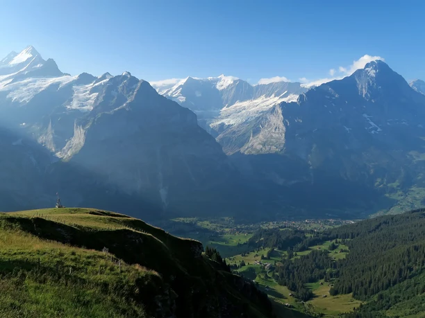 View from Grindelwald First.