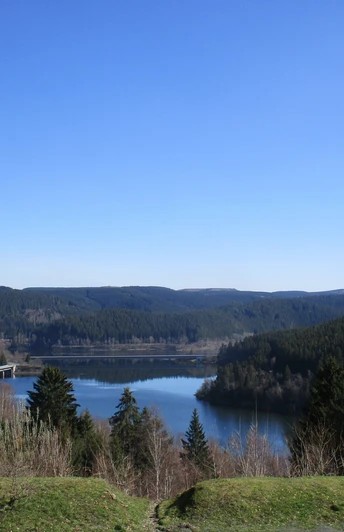 Blick von Schulenberg zur Okertalsperre