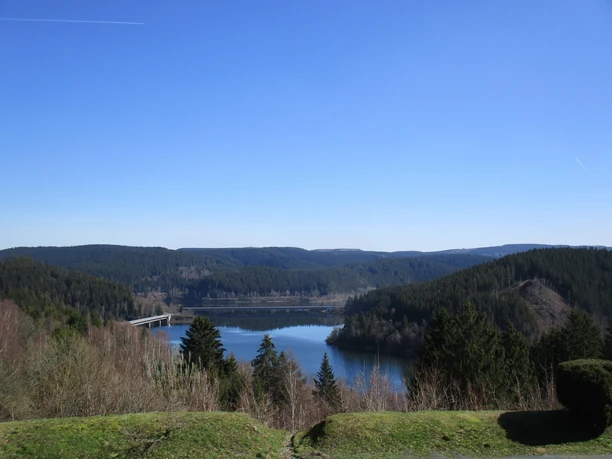 Blick von Schulenberg zur Okertalsperre