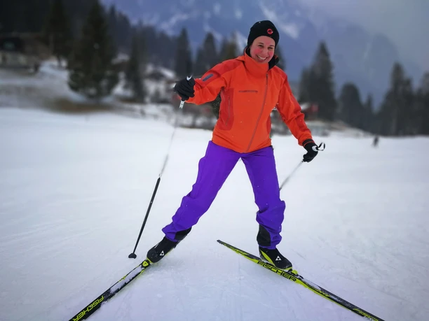 Cross-country skiing fun in the Diemtigtal Nature Park
