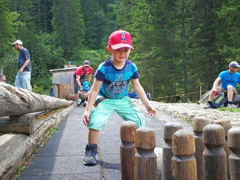 The bowling alley is very popular