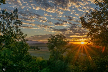 Spiegelsberge Sonnenuntergang, Stefan Herfurth