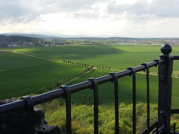 Blick vom Gläserenen Mönch