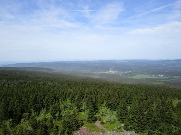 Die Wolfswarte verleiht der Tour ihren Namen - zu Recht