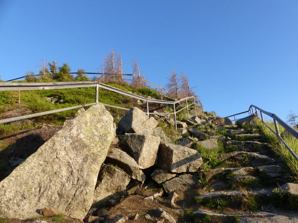 The Achtermannshöhe is also on the route and should be climbed.