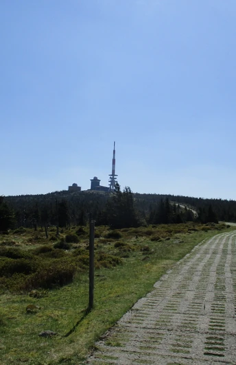 View from the Kleiner Brocken to the Brocken