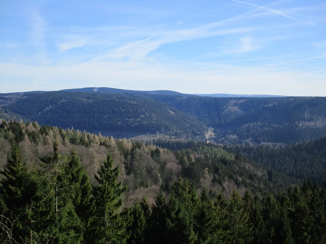 Blick von der Wulpke zum Brocken