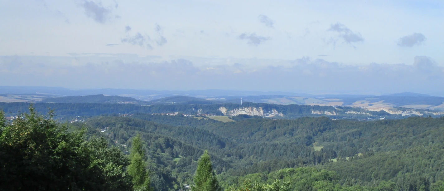 Blick vom Hexenstieg in Richtung Osterode