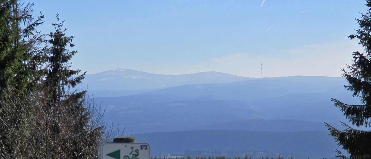 Blick von der Schalke zum Brocken