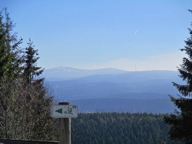 Blick von der Schalke zum Brocken