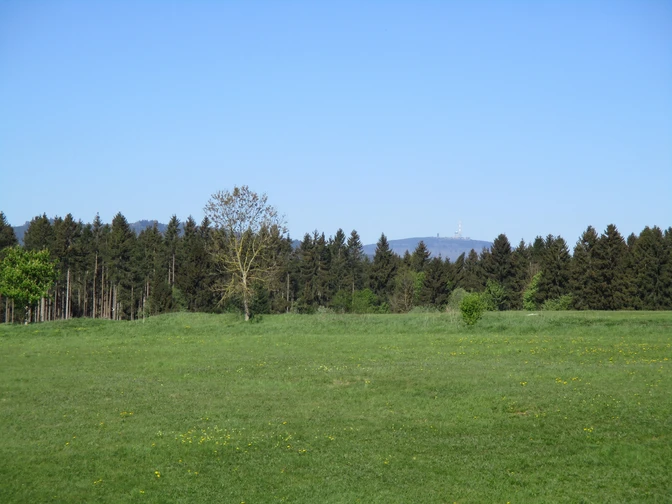 Ausblick von Elbingerode zum Hochharz