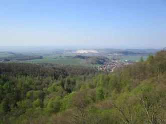 Aussicht von den Südharzer Höhen