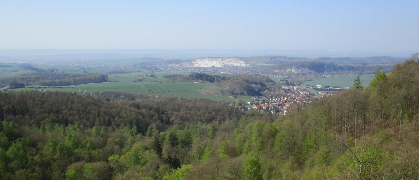 View from the South Harz Heights