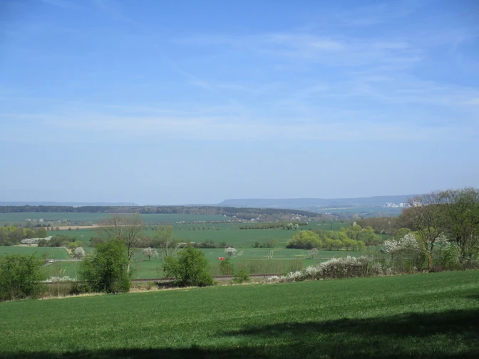 Aussicht vom südlichen Harzrand
