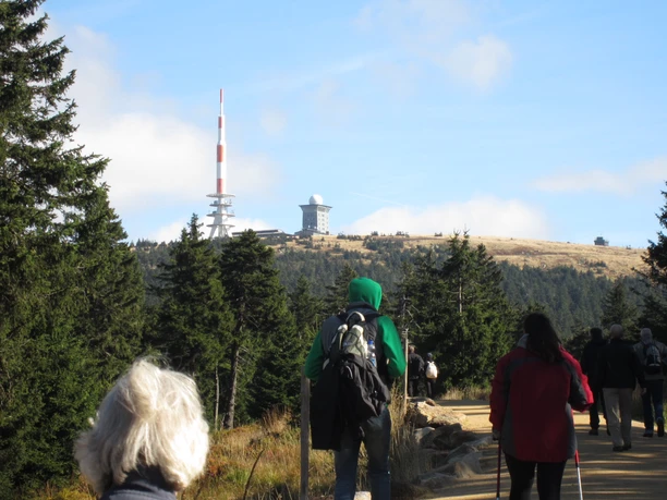 Blick zum Brocken (September 2012)