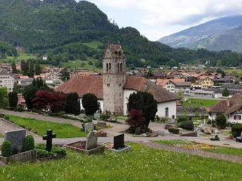 Friedhof, Dorfkirche Gsteigwiler