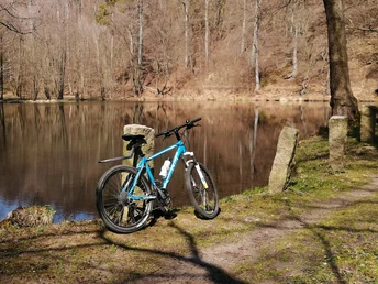 Kleine Pause am Sägemühlenteich