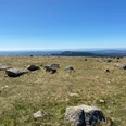 Aussicht vom Brocken nach Süden