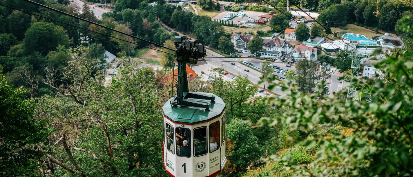 Die Burgberg Seilbahn Bad Harzburg