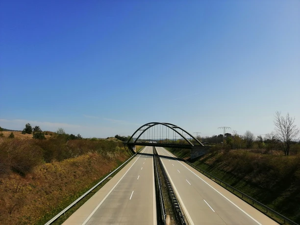 Überquerung der A 36