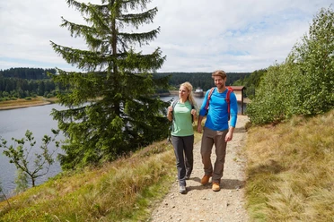 Wandern an der Eckertalsperre