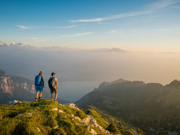 Sigriswiler Rothorn Aussicht Thunersee Pärchen