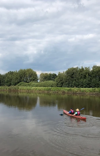 Kanufahrer starten in Barßel