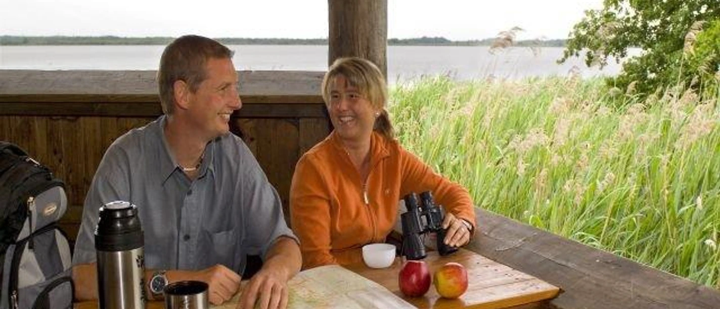 Wingst Balkseeturm mit Rasthütte