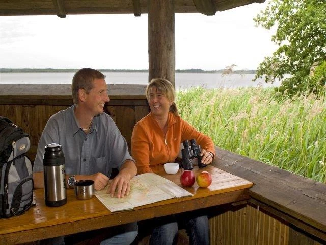 Wingst Balkseeturm mit Rasthütte