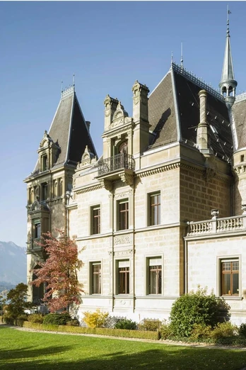 Château Hünegg à Hilterfingen au bord du lac de Thoune